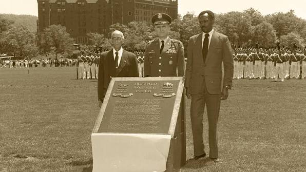 1973 Buffalo Soldier plaque dedication
