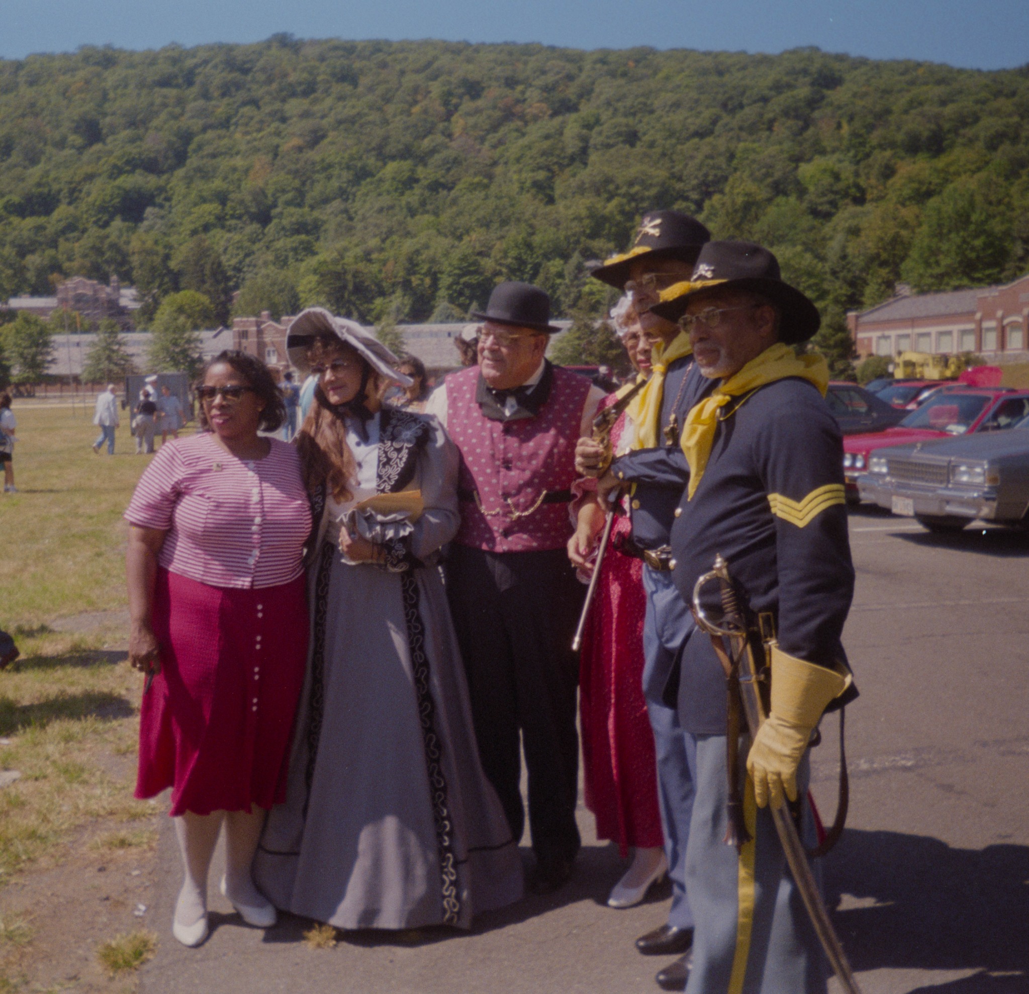 Descendants and historical interpreters gathered at the 1995 reunion