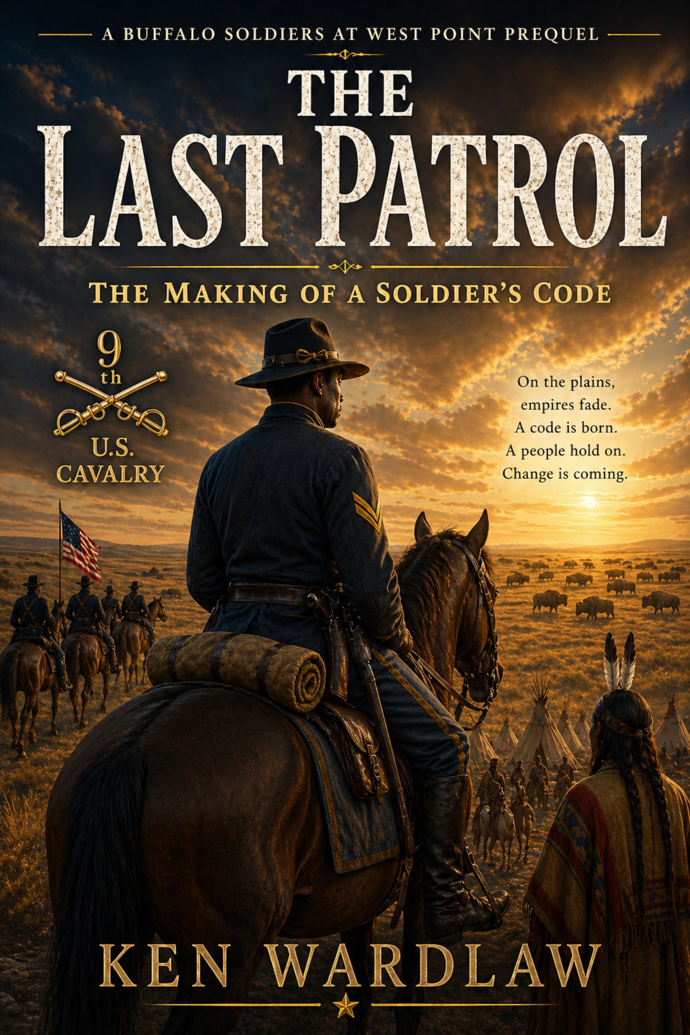 Cover concept for The Last Patrol